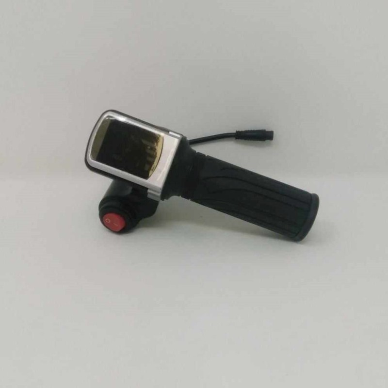 Poignée accélérateur + jauge pour draisienne électrique RS Factory
