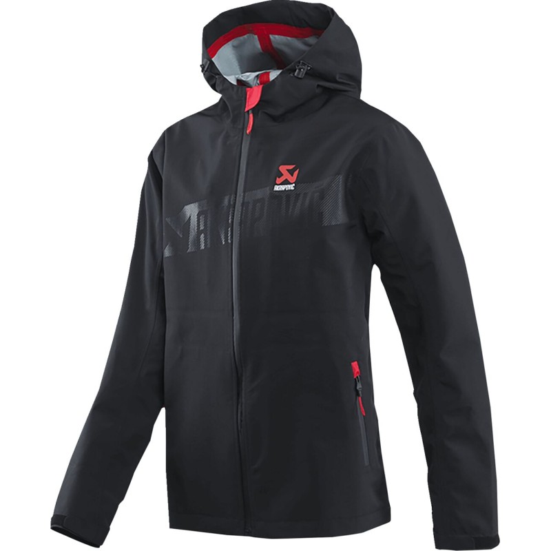 RAIN JACKET BLACK MEN 2XL