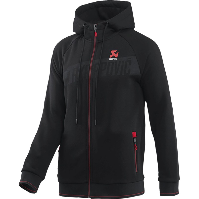ZIP HOODIE BLACK MEN S