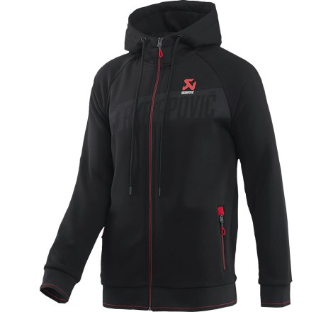 ZIP HOODIE BLACK MEN M