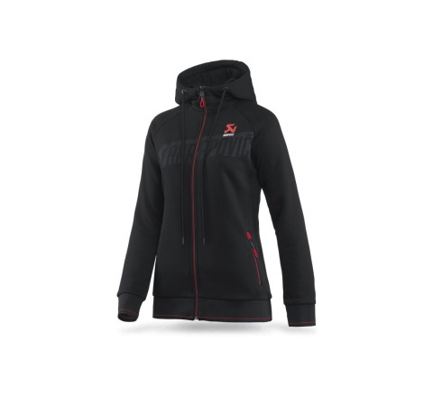 ZIP HOODIE BLACK WMN S