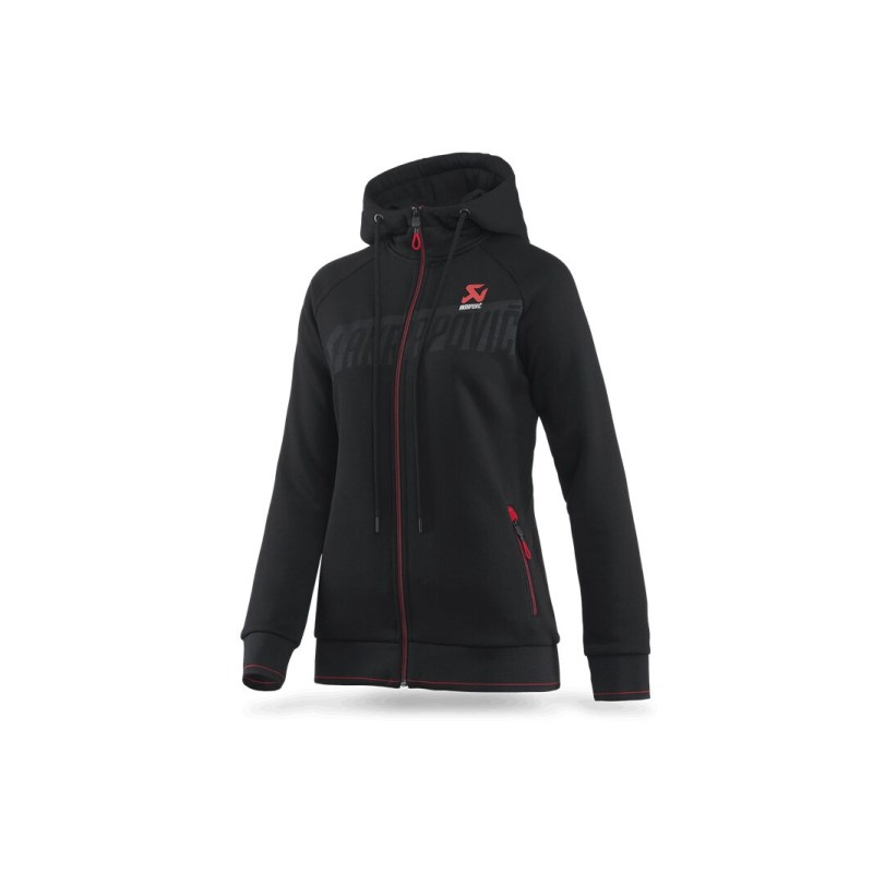 ZIP HOODIE BLACK WMN S