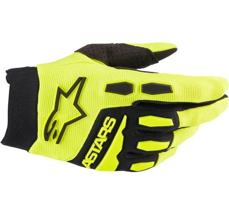 GLOVE F-BORE YL/BK 2X