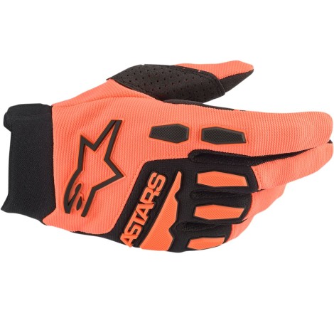 GLOVE F-BORE ORG/BK XL