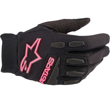 GLOVE 4W F BORE BK/PK L
