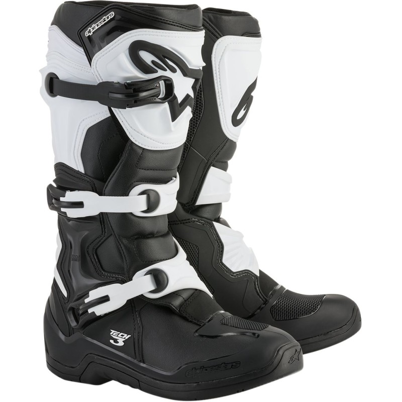 BOOT TECH3 BLACK/WHITE 8