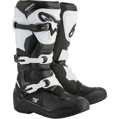 Bottes Alpinestars TECH3 BLACK/WHITE Pointure 43