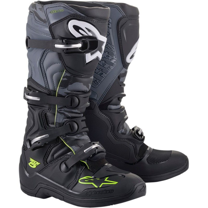 BOOT TECH5 BK/GY/YL FL 13