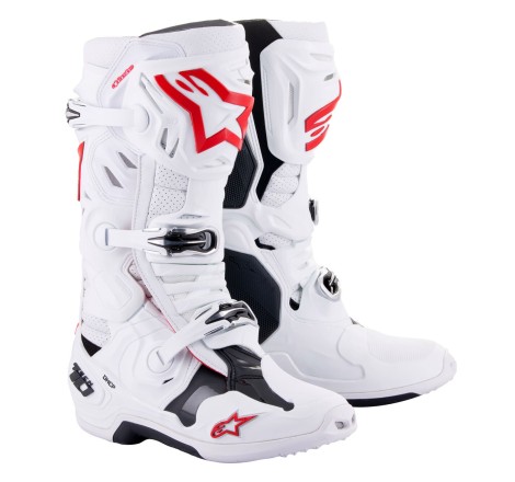 BOOT T10 S-VNT WT/RD 9