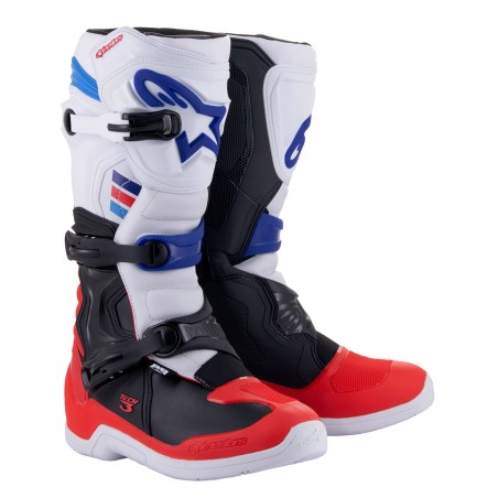 BOOT TECH3 WT/RD/BL 7