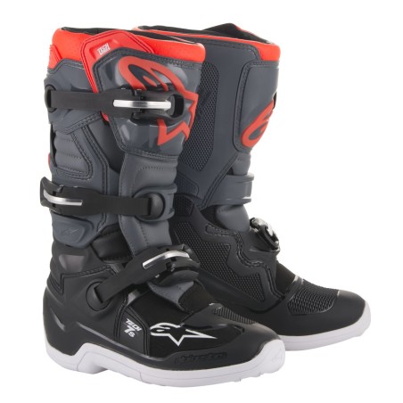 BOOT TECH7S DGY/LGY FL/RD 2