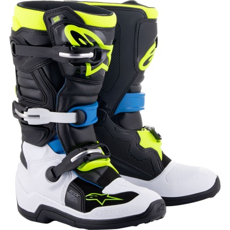 BOOT TECH7S BK/BL/YL 5