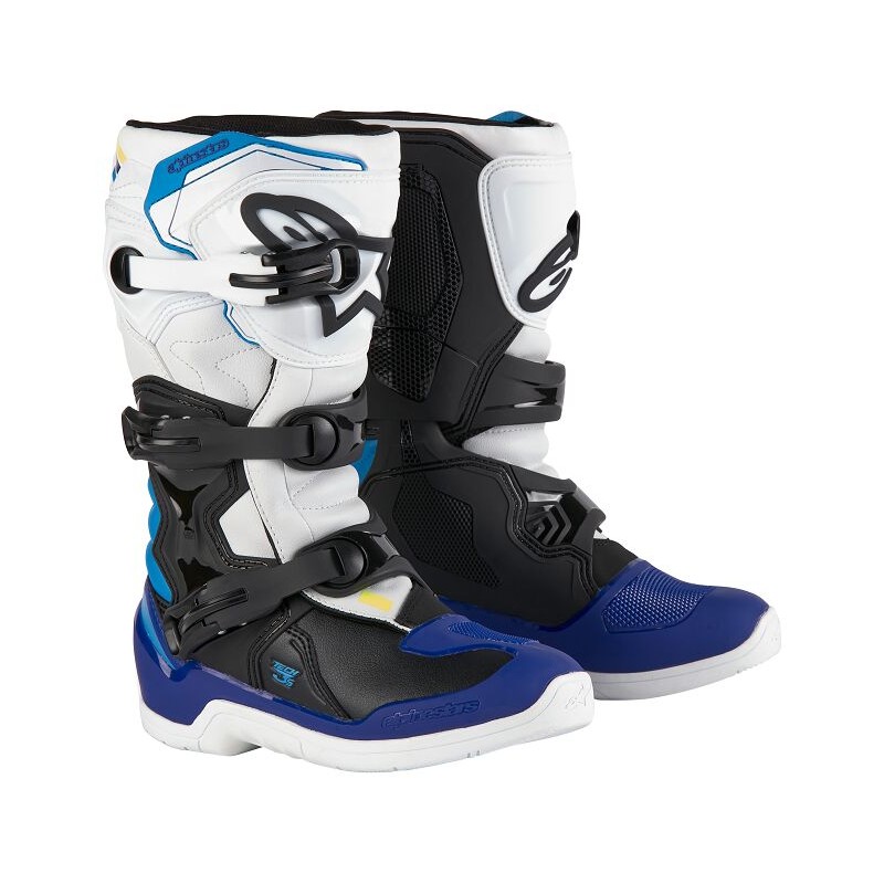 BOOT TECH3S YTH WT/BK/B 5