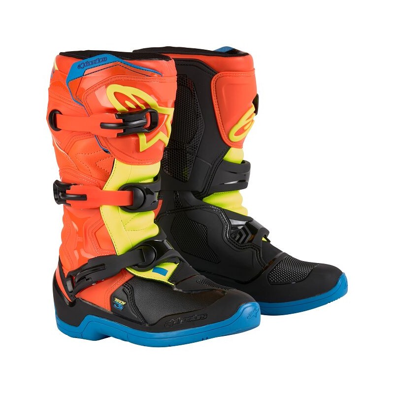 BOOT TECH3S YTH OR/BL/Y 5