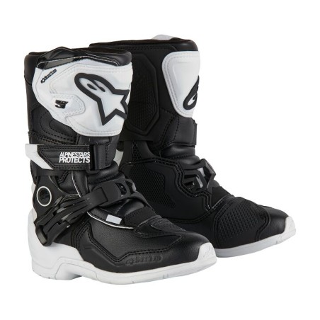 BOOT T3S KIDS WHT/BLK 1