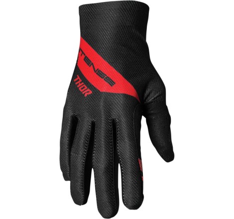 GLOVE INTENSE DART BK/RD XL