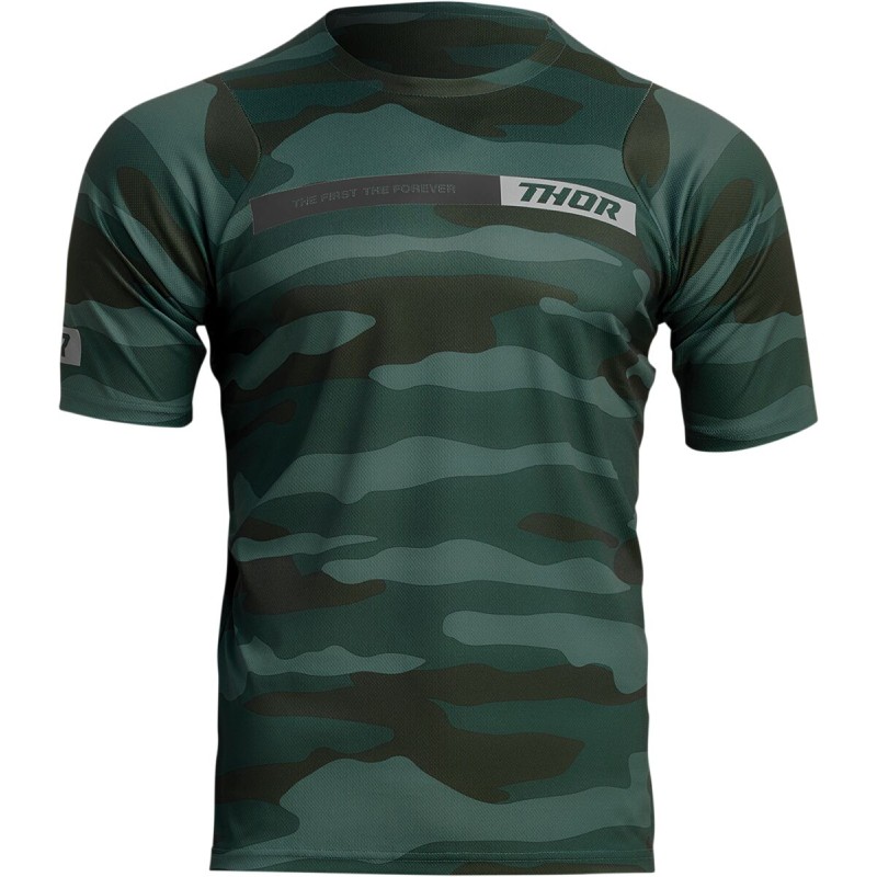 JERSEY ASIST SS CAMO GN MD