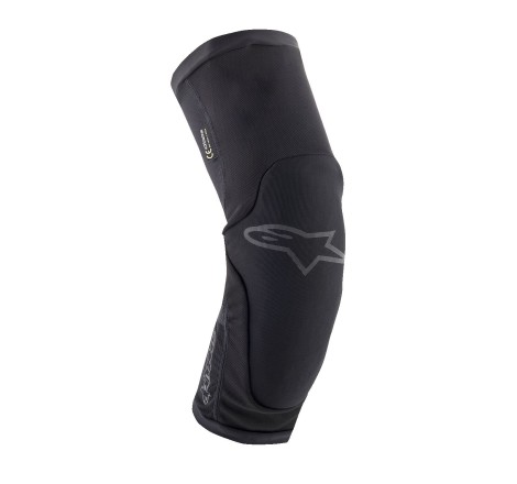 GUARD KNEE PGON + BK/WT LG