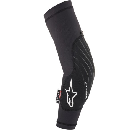 GUARD ELBOW PGON LT BK SM