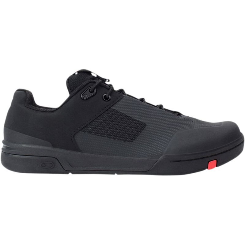 SHOE STAMP LAC BK/RD 10.0