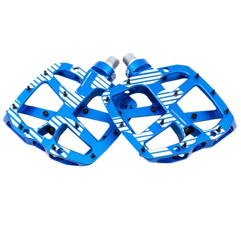 FLAT PEDAL ALU BLUE