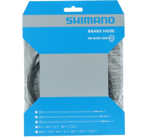 BRAKE HOSE SM-BH90-SBM 1700MM
