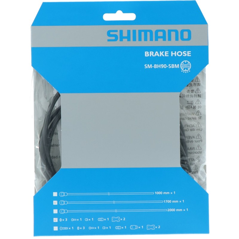 BRAKE HOSE SM-BH90-SBM 1700MM