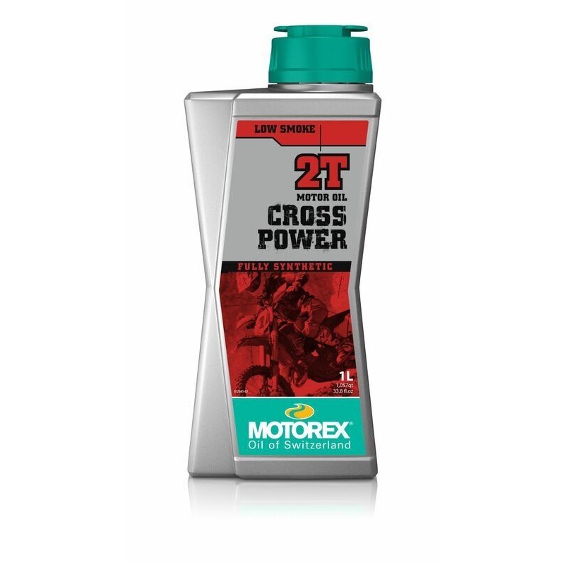 Huile moteur MOTOREX Cross Power 2T 1L 2 temps motocross mx