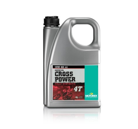Huile moteur MOTOREX Cross Power 4T - 10W60 4L