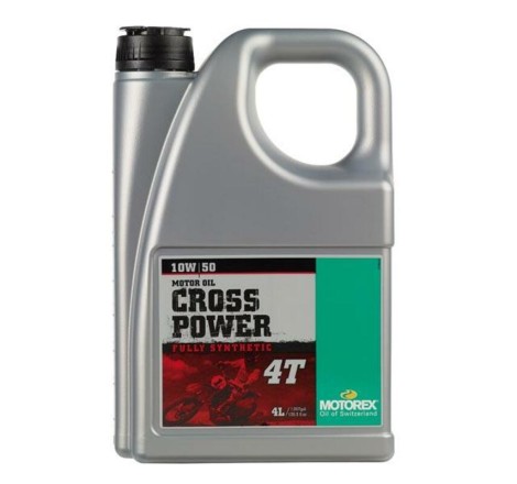 Huile moteur MOTOREX Cross Power 4T - 10W50 4L