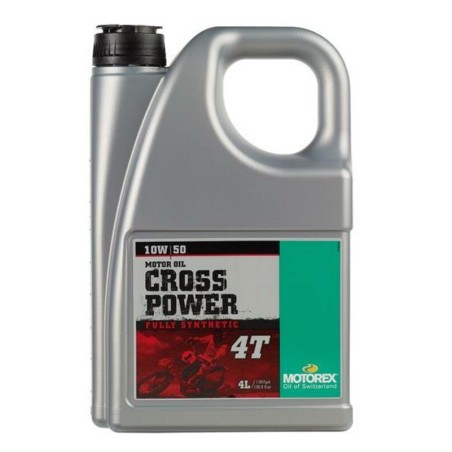 Huile moteur MOTOREX Cross Power 4T - 10W50 4L