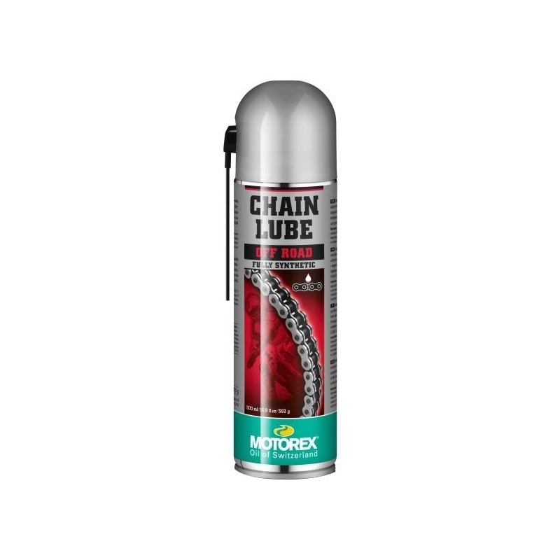Lubrifiant chaîne MOTOREX Chainlube Off-Road - spray 500ml