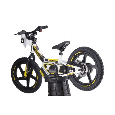 Draisienne électrique RS Factory FXB01-16PLUS Blanche/Jaune