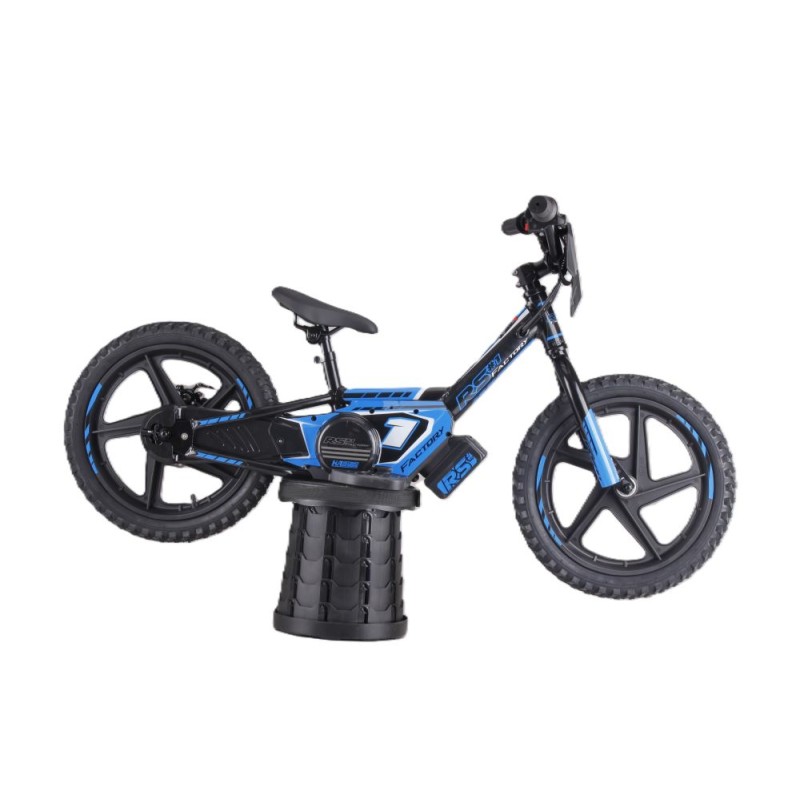 Draisienne électrique RS Factory FXB01-16PLUS draisienne enfant kid kids moto électrique sedna 16 pouces noir/bleu pas cher
