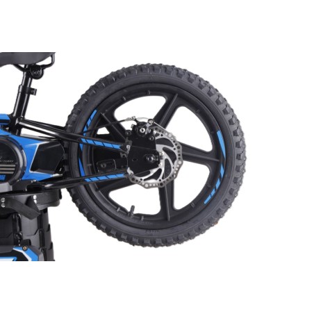 Draisienne électrique RS Factory FXB01-16PLUS draisienne enfant kid kids moto électrique sedna 16 pouces noir/bleu pas cher
