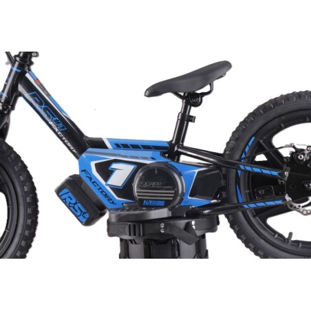 Draisienne électrique RS Factory FXB01-16PLUS draisienne enfant kid kids moto électrique sedna 16 pouces noir/bleu pas cher
