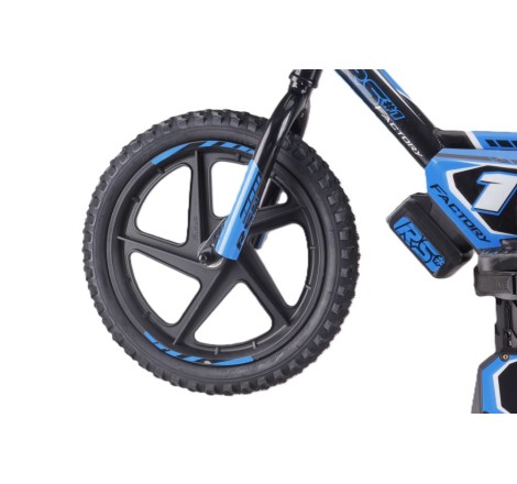 Draisienne électrique RS Factory FXB01-16PLUS draisienne enfant kid kids moto électrique sedna 16 pouces noir/bleu pas cher