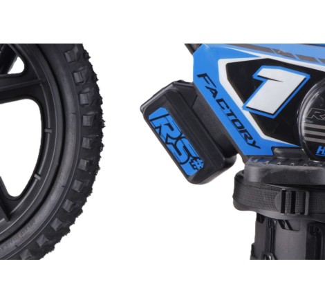 Draisienne électrique RS Factory FXB01-16PLUS draisienne enfant kid kids moto électrique sedna 16 pouces noir/bleu pas cher