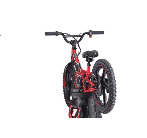 Draisienne électrique RS Factory FXB01-16PLUS draisienne enfant kid kids moto électrique sedna 16 pouces noir/rouge pas cher