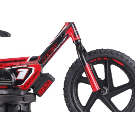 Draisienne électrique RS Factory FXB01-16PLUS draisienne enfant kid kids moto électrique sedna 16 pouces noir/rouge pas cher