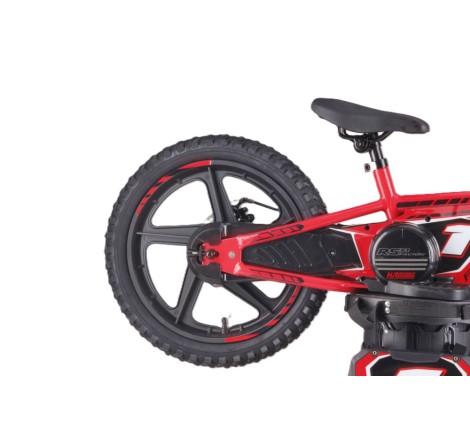 Draisienne électrique RS Factory FXB01-16PLUS draisienne enfant kid kids moto électrique sedna 16 pouces noir/rouge pas cher