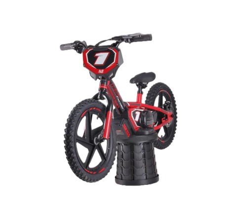 Draisienne électrique RS Factory FXB01-16PLUS draisienne enfant kid kids moto électrique sedna 16 pouces noir/rouge pas cher