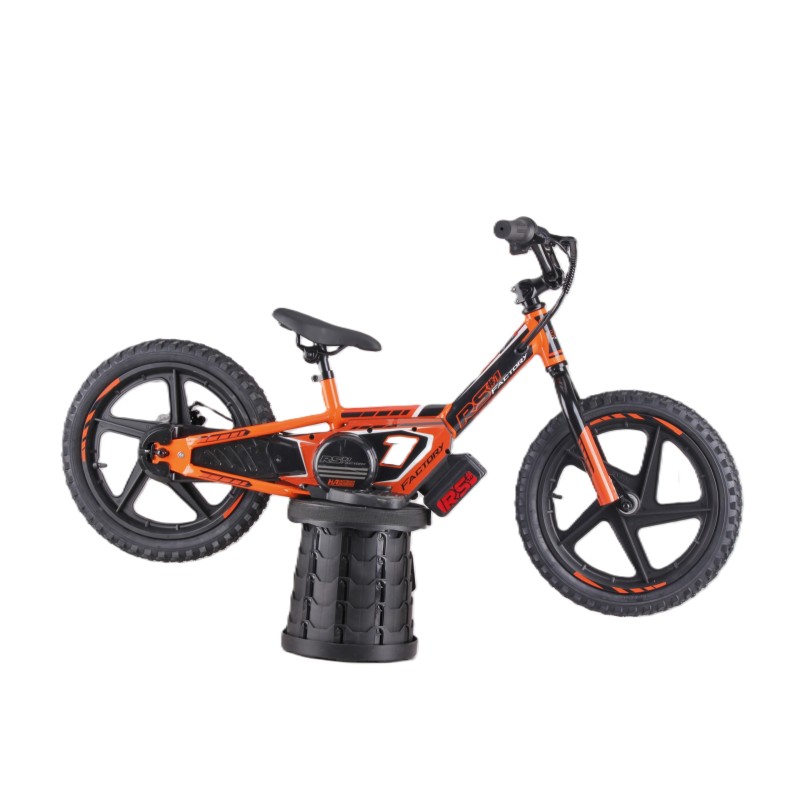 Draisienne électrique RS Factory FXB01-16PLUS draisienne enfant kid kids moto électrique sedna 16 pouces noir/orange pas cher