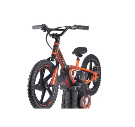 Draisienne électrique RS Factory FXB01-16PLUS draisienne enfant kid kids moto électrique sedna 16 pouces noir/orange pas cher
