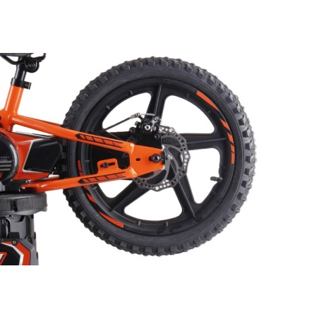 Draisienne électrique RS Factory FXB01-16PLUS draisienne enfant kid kids moto électrique sedna 16 pouces noir/orange pas cher