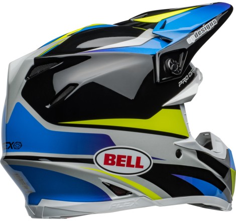Casque BELL Moto-9S Flex - Pro Circuit 24 Gloss Black/Blue