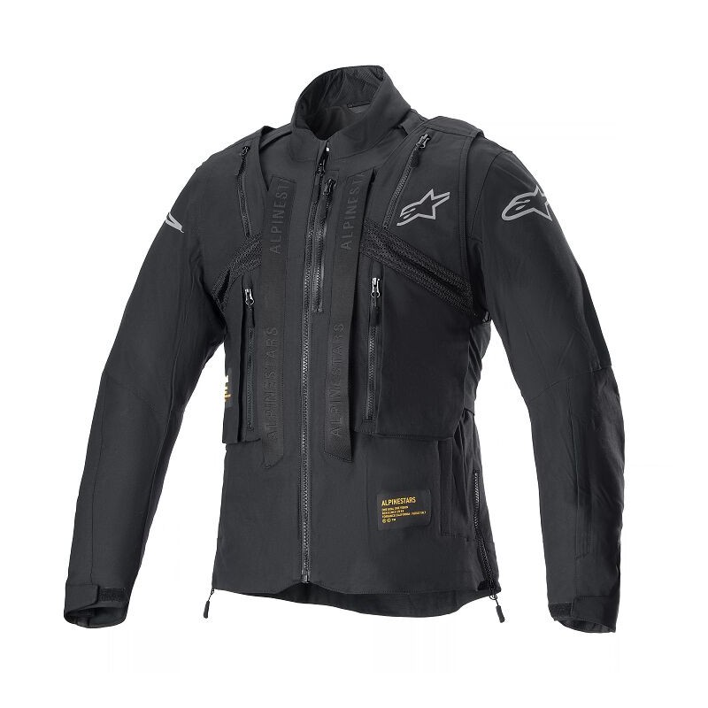 JACKET TECHDURA BLK/SILV 2X