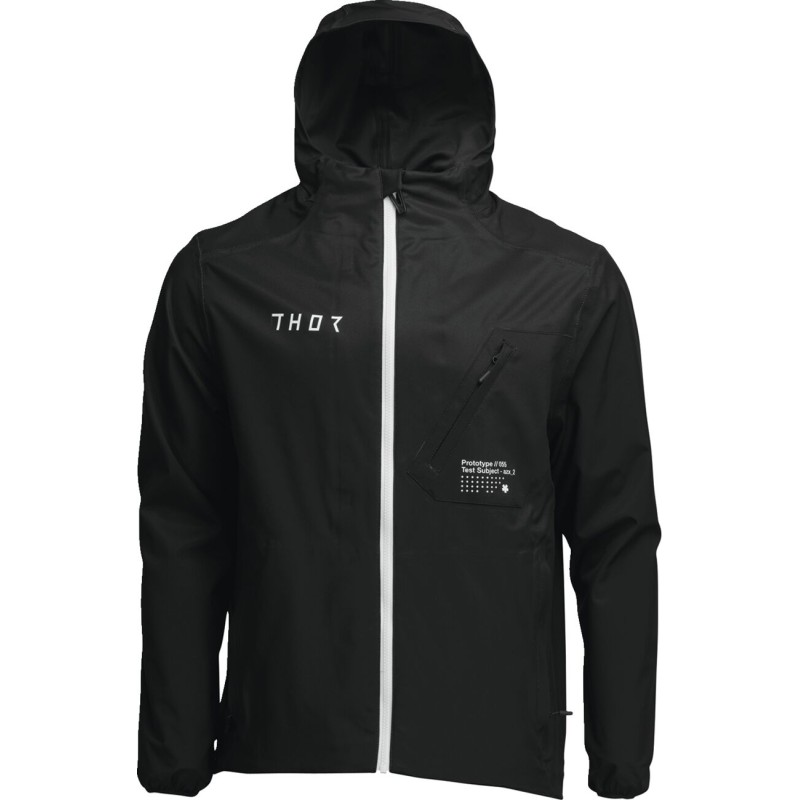JACKET LITE SHELL UNIT BLACK X