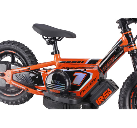 Draisienne électrique RS Factory FXB01-12PLUS Orange – 12 pouces enfant