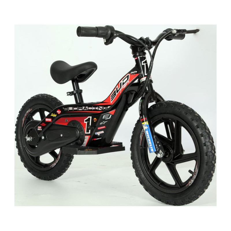 Draisienne Électrique Enfant Bud Racing 25 – 14 Pouces Rouge